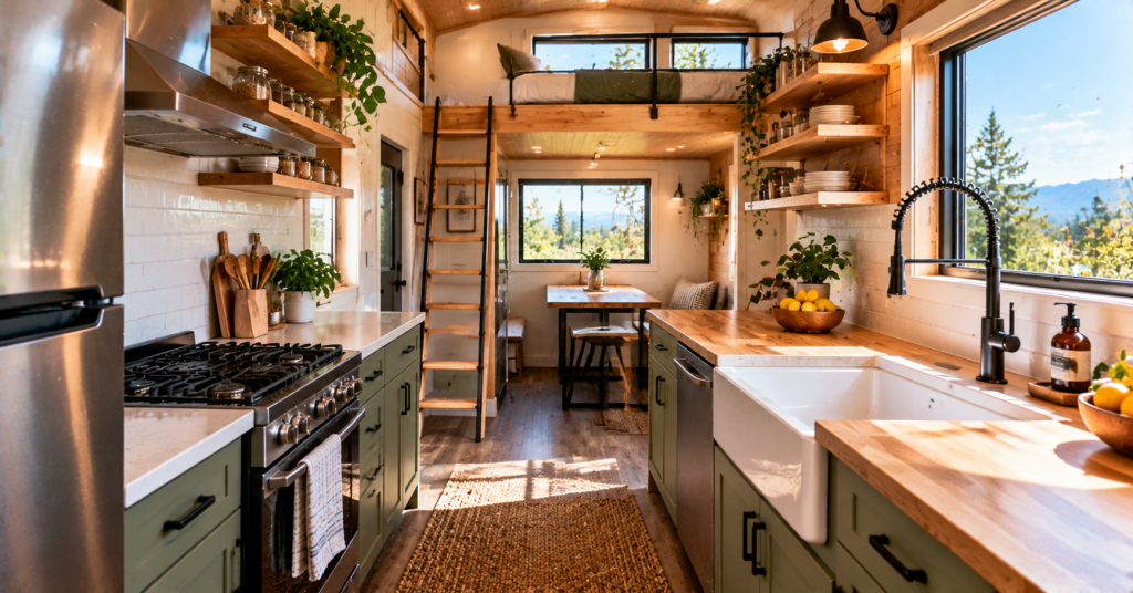 Tiny House Kitchen