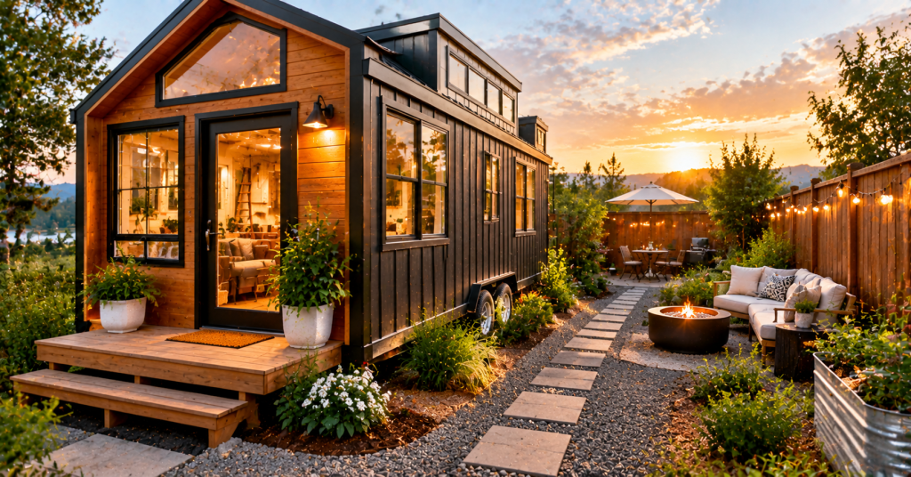 Tiny House With Yard